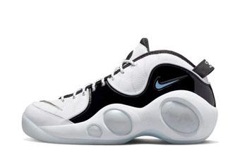 バスケットシューズ バッシュ   ナイキ Nike Air Zoom Flight 95  White/Black/Grey