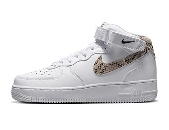 シューズ スニーカー ナイキ Nike Wmns Air Force 1 Mid '07 W White/Sand Drif