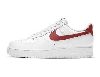 バスケットシューズ バッシュ スニーカー   ナイキ Nike AIR FORCE 1 '07 Multi Swooshes