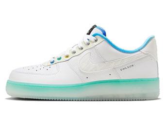 バスケットシューズ バッシュ スニーカー   ナイキ Nike Air Force 1 Low '07 PRM Unlock