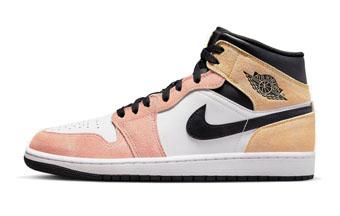 バスケットシューズ バッシュ スニーカー   ジョーダン Jordan Air Jordan 1 Mid SE Flight