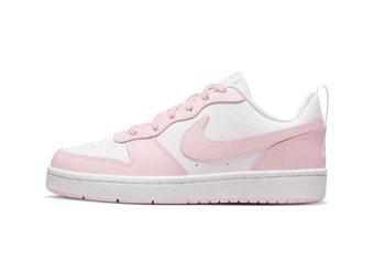 シューズ スニーカー   ナイキ Nike COURT BOROUGH Low 2 GS GS White/Pink   ストリ