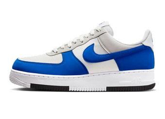 バスケットシューズ バッシュ スニーカー   ナイキ Nike AIR FORCE 1 '07 LV8 White/Blue