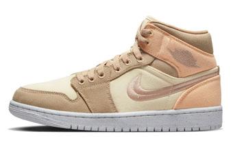 バスケットシューズ バッシュ スニーカー   ジョーダン Jordan Wmns Air Jordan 1 Mid SE Ce