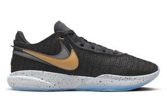 バスケットシューズ バッシュ   ナイキ Nike Lebron 20  BLACK/GOLD/WHITE/PLATINUM