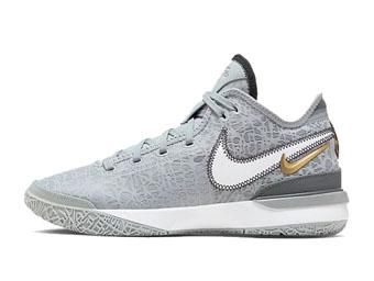 バスケットシューズ バッシュ   ナイキ Nike Zoom LeBron NXXT GEN  WOLF GRAY/L