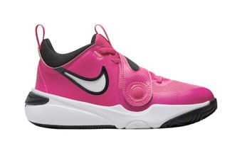 バスケットシューズ バッシュ   ナイキ Nike Team Hustle D11 GS GS Pink/White/Blac