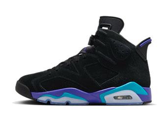 バスケットシューズ バッシュ スニーカー   ジョーダン Jordan Air Jordan 6 Retro　Aqua Bla