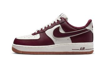 バスケットシューズ バッシュ スニーカー   ナイキ Nike AIR FORCE 1  '07 LV8 Sail/Maroo