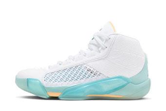 バスケットシューズ バッシュ   ジョーダン Jordan Air Jordan 38 GUO White/Clear Jad