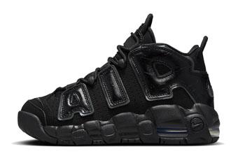 バスケットシューズ バッシュ スニーカー   ナイキ Nike Air More Uptempo GS GS Triple B