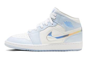 バスケットシューズ バッシュ スニーカー   ジョーダン Jordan Air Jordan 1 Mid　SE GS Glit