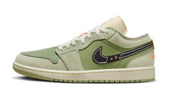 バスケットシューズ バッシュ スニーカー   ジョーダン Jordan Air Jordan 1 Low SE Craft