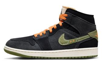 バスケットシューズ バッシュ スニーカー   ジョーダン Jordan Air Jordan 1 Mid SE Craft