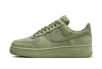 バスケットシューズ バッシュ スニーカー ナイキ Nike AIR FORCE 1 '07 Oil Green/Cargo