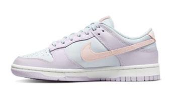 バスケットシューズ バッシュ スニーカー   ナイキ Nike Wmns Dunk Low Easter W Gray/Vio