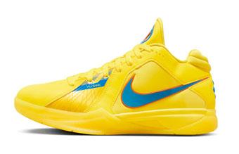バスケットシューズ バッシュ   ナイキ Nike Zoom KD 3 Christmas Yellow   の通販は