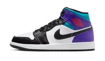バスケットシューズ バッシュ スニーカー   ジョーダン Jordan Air Jordan 1 Mid Brighton C