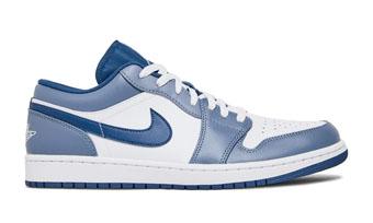 バスケットシューズ バッシュ スニーカー   ジョーダン Jordan Air Jordan 1 Low Ashen Slat