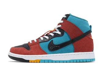 シューズ スニーカー   ナイキ Nike Di'Orr Greenwood ×　SB Dunk High  QS Turquoの通販は 21,375円