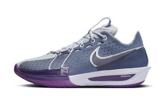 NIKE AIR ZOOM G.T. CUT3 ホワイト/グレー/パープル