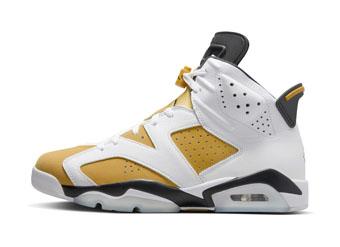 バスケットシューズ バッシュ スニーカー  イエローオークル  ジョーダン Jordan Air Jordan 6 Retroの通販は 29,000円