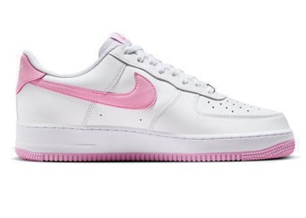 シューズ スニーカー ナイキ Nike Air Force 1 '07 White/Pink ストリート