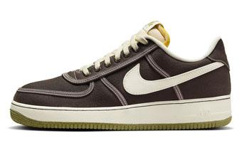 シューズ スニーカー  キャンパス  ナイキ Nike Air Force 1 Low '07 PRM Baroque Browの通販は