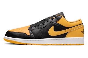 バスケットシューズ バッシュ スニーカー   ジョーダン Jordan Air Jordan 1 Low Yellow Och