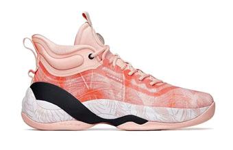 バスケットシューズ バッシュ スニーカー  クレイ・トンプソン  アンタ ANTA KT 7 Flamingo Pink/Wh