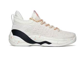 バスケットシューズ バッシュ スニーカー  クレイ・トンプソン  アンタ ANTA KT 7 LOW Easter White