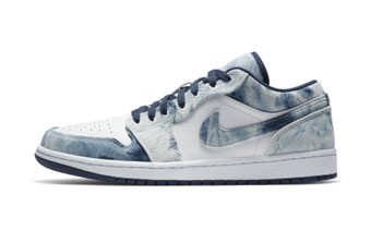 バスケットシューズ バッシュ スニーカー ジョーダン Jordan Air Jordan 1 Low SE Washed