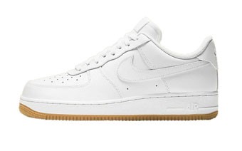 シューズ スニーカー ガムソール ナイキ Nike Air Force 1 Low '07 White Gum ストリ