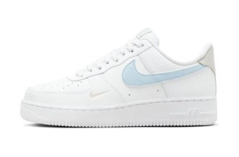 シューズ スニーカー フォース ナイキ Nike Wmns Air Force 1 W White/Armoury Bl