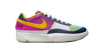 バスケットシューズ バッシュ スニーカー  ジャ・モラント  ナイキ Nike JA 1  GS  SE GS Obsidia