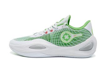 バスケットシューズ バッシュ スニーカー  Hillbilly Bogey   Rigorer AR1 Green/White