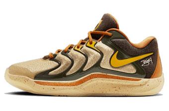 バスケットシューズ バッシュ   ナイキ Nike KD 17　NRG Bink Brown/Green   の通販は