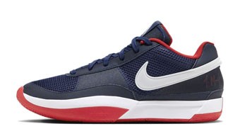 バスケットシューズ バッシュ スニーカー ジャ・モラント ナイキ Nike JA 1 USA Navy/White/Red