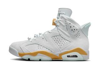 バスケットシューズ バッシュ スニーカー   ジョーダン Jordan Wmns Air Jordan 6 Retro Pea