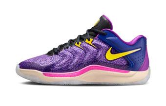 バスケットシューズ バッシュ   ナイキ Nike KD 17　Travel Ball Vivid Purple   の通販は 28,800円