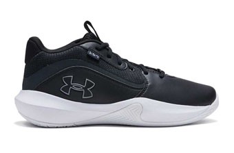 バスケットシューズ バッシュ アンダーアーマー UnderArmour UA Lockdown 7 SYN AP Blac