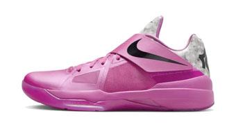 バスケットシューズ バッシュ  アントパール  ナイキ Nike KD 4 ANT PEARL Hot Pink
