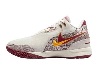 バスケットシューズ バッシュ   ナイキ Nike Zoom LeBron NXXT GEN AMPD Bone/Gold/C