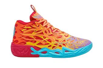 バスケットシューズ バッシュ  ラメロボール   プーマ Puma MB.04　Phoenix Red/Orange/Blue