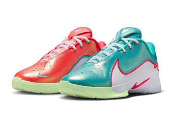 バスケットシューズ バッシュ   ナイキ Nike Lebron 22 Christmas Green/Red