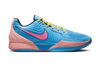 バスケットシューズ バッシュ スニーカー  ジャ・モラント  ナイキ Nike JA 2 Breeze Blue/Pink