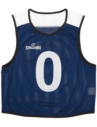 バスケットノースリーブ　タンクトップ スポルディング Spalding ビブス6枚セット Nvy 
