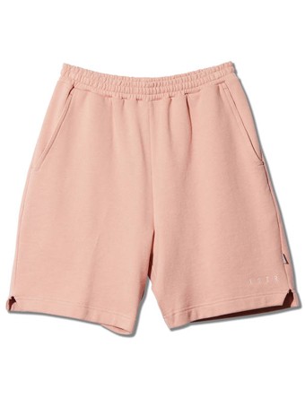 pink sweat shorts