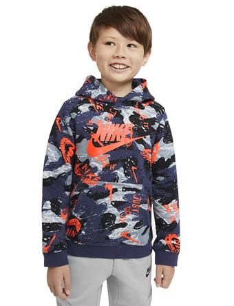 バスケットパーカー ジュニア キッズ ウェア 秋冬物 ナイキ Nike Nike Yth Club Pullover Aopの通販はau Pay マーケット アルティメットコレクション