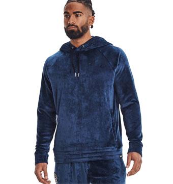 バスケットパーカー ウェア  ベロア 秋冬物 アンダーアーマー UnderArmour UA Velour Hoodie Ac